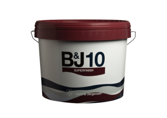 B&J 10 Super Finish - Glans 10 – Vægmaling