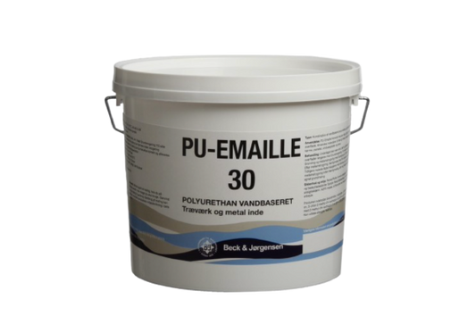 PU-emaille 30 - Glans 30 - Træmaling og Metalmaling
