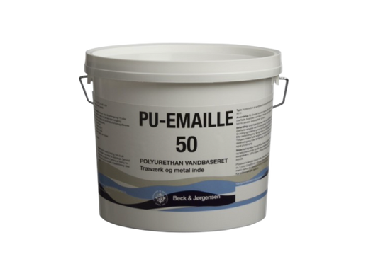 PU-emaille 50 - Glans 50 - Træmaling og Metalmaling